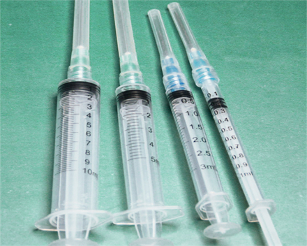 一次性使用无菌自毁式注射器 带针